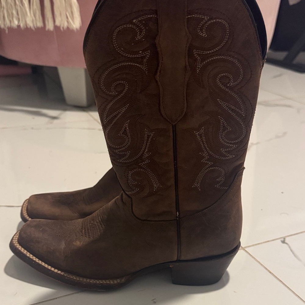 Brown Western Cowboy Boots